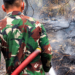 TIM SATGAS KARHUTLA KODAM XXII/TB TERUS LAKUKAN PENDINGINAN DI JALAN TJILIK RIWUT KM 18 PALANGKA RAYA