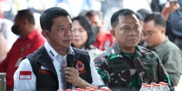 PANGDAM XXII/TAMBUN BUNGAI HADIRI ARAHAN TANGGAP DARURAT MENTERI KEHUTANAN DI BPBD KABUPATEN KAPUAS