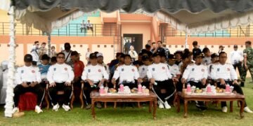 Kodim 1003/HSS Dukung PORSENI PGRI VIII, Dorong Sportivitas dan Keteladanan Guru