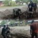 Warga Pucok Long Apresiasi Babinsa yang Ikut Bekerja dalam Pembangunan Rumah
