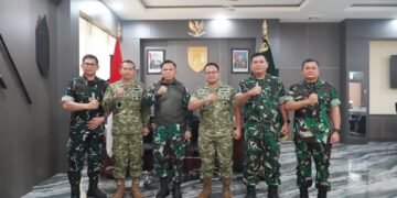 PANGDAM XXII/TB MENERIMA TIM PENYULUHAN KARHUTLA MABES TNI
