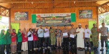 HUT ke-81 TNI, Kodim 0114/Aceh Jaya Kumpulkan Darah untuk Masyarakat