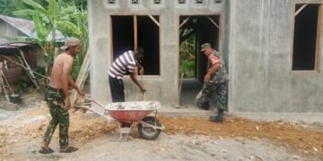 Kodim 0114/Aceh Jaya Perkuat Pembinaan Wilayah Lewat Keterlibatan Babinsa Bersama Warga