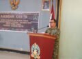 KAJENDAM XXII/TB HADIRI SYUKURAN KENAIKAN PANGKAT DAN PURNA TUGAS PERSONEL AJENDAM XXII/TB