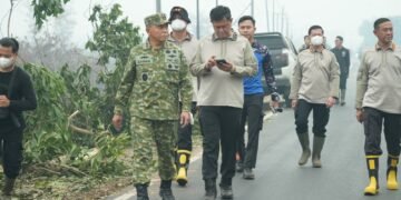 PANGDAM XXII/TB TURUN LANGSUNG, PASTIKAN KARHUTLA TUMBANG NUSA TERKENDALI