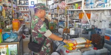 Kondisi Pasokan Pertanian Dipantau Langsung, Koramil 06/Teunom Jaga Komunikasi dengan Pelaku Usaha