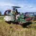 Panen Padi di Aceh Barat Gunakan Combine Harvester, Petani Hemat Waktu dan Tenaga