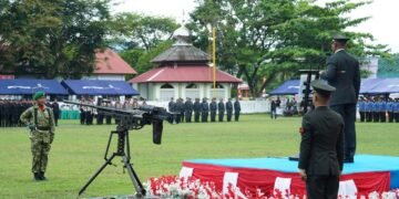 Danrem 012/TU Ajak Jaga Persatuan dalam Peringatan HUT ke-81 TNI di Aceh Barat