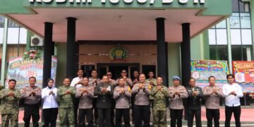 HUT ke-81 TNI Jadi Momentum Perkuat Kebersamaan Kodim 1006/Banjar dengan Polres Banjar