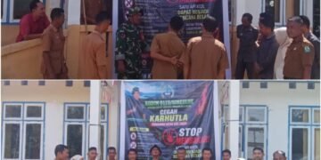 Babinsa Kodim 0115/Simeulue Tekankan Bahaya Membakar Lahan Saat Buka Kebun