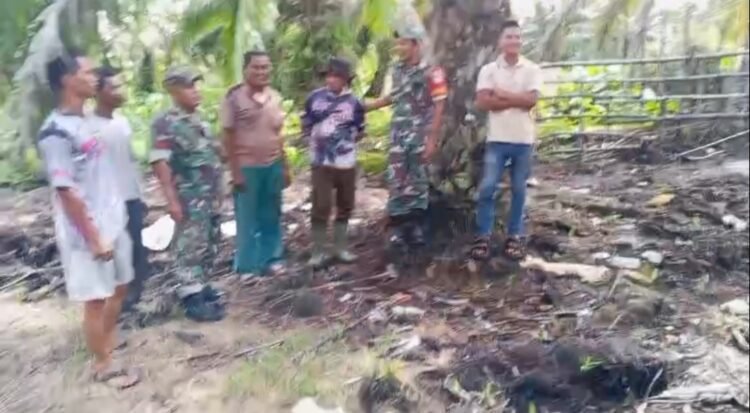 Kodim 0114/Aceh Jaya Libatkan Warga dalam Patroli Pencegahan Karhutla di Desa Batero