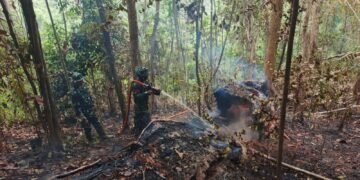 Siang dan Malam, Kodim 1203/Ketapang Terus Laksanakan Penanganan Karhutla