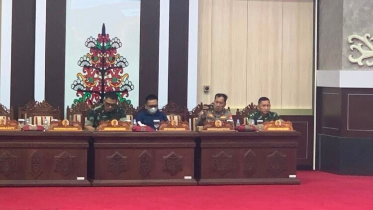 ASRENDAM XXII/TB HADIRI RAPAT PARIPURNA MASA PERSIDANGAN I TAHUN 2026 DI DPRD KALTENG