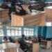 Komsos Babinsa di SMKN 1 Arongan Lambalek Perkuat Silaturahmi dengan Tenaga Pendidik