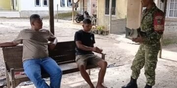 Cegah Perpecahan dari Desa, Babinsa Aceh Jaya Tanamkan Wawasan Kebangsaan