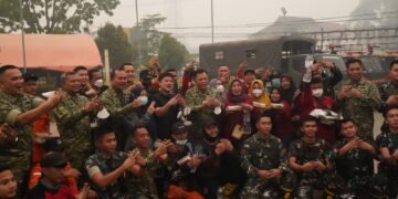 PANGDAM XXII/TAMBUN BUNGAI DAMPINGI MENKES RI CEK FASILITAS KESEHATAN DI PALANGKA RAYA