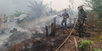 Kodim 1203/Ketapang Perkuat Penanganan Karhutla melalui Koordinasi Lintas Sektor